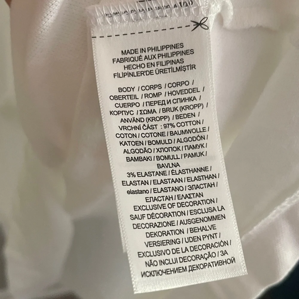 Polo‎ Ralph Lauren Mesh Mini White Cotton Dress Size XL